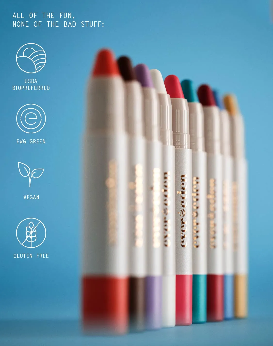 Kids Fantasy Face Crayon - Gold