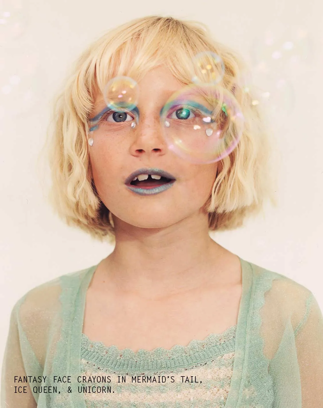 Kids Fantasy Face Crayon - Ice Queen