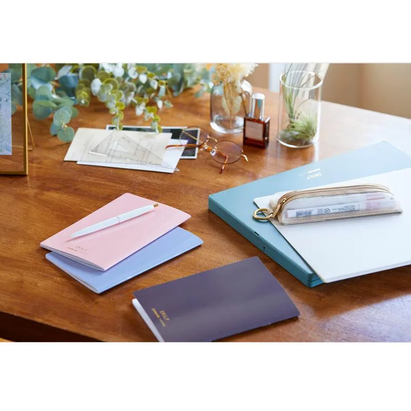 KING JIM x EMILY SLIM NOTEBOOK (SIX COLORS 5 SETS FOR EACH COLOR) EY9023