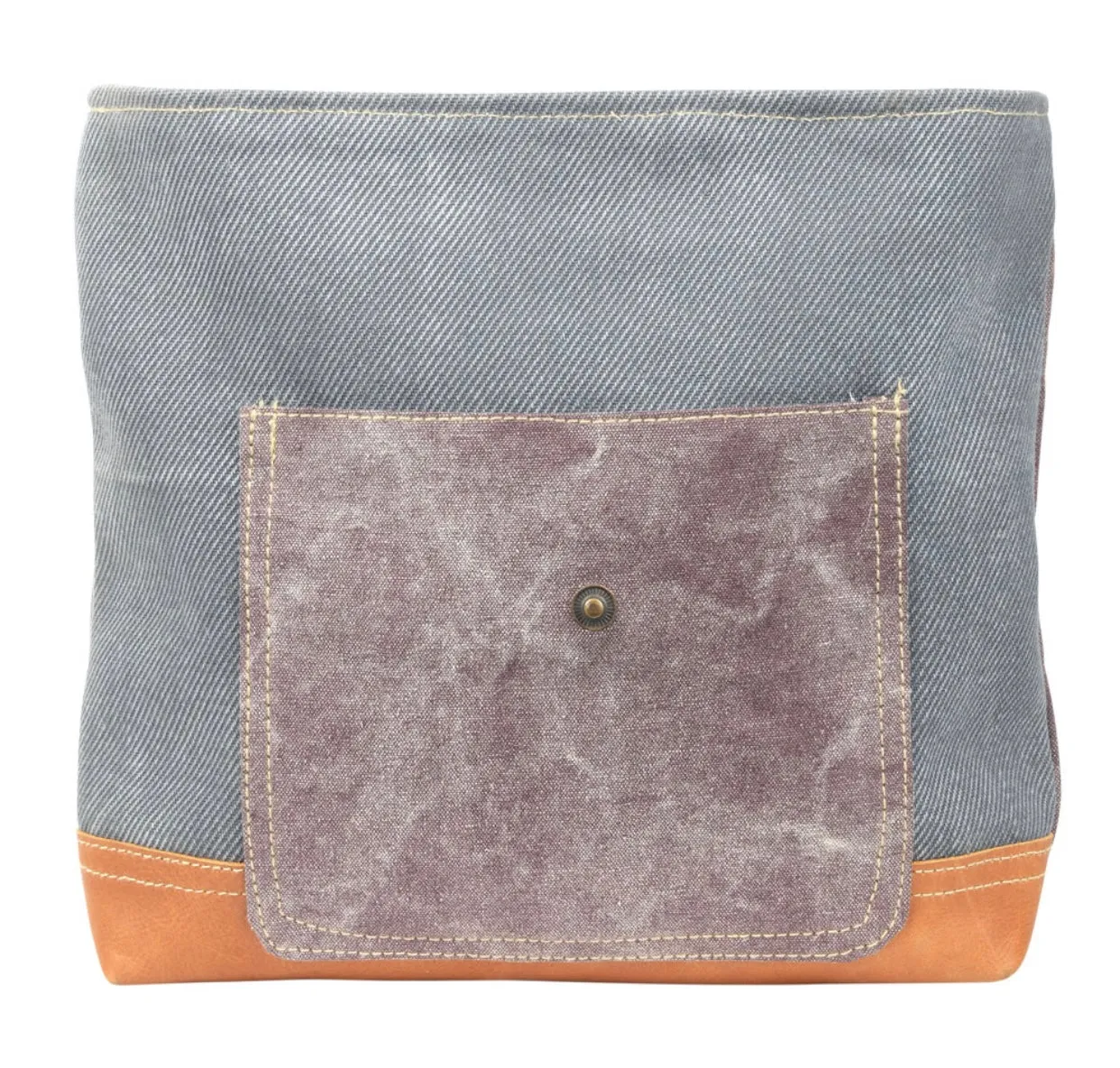 Kingsley Mixed Fabric Backpack