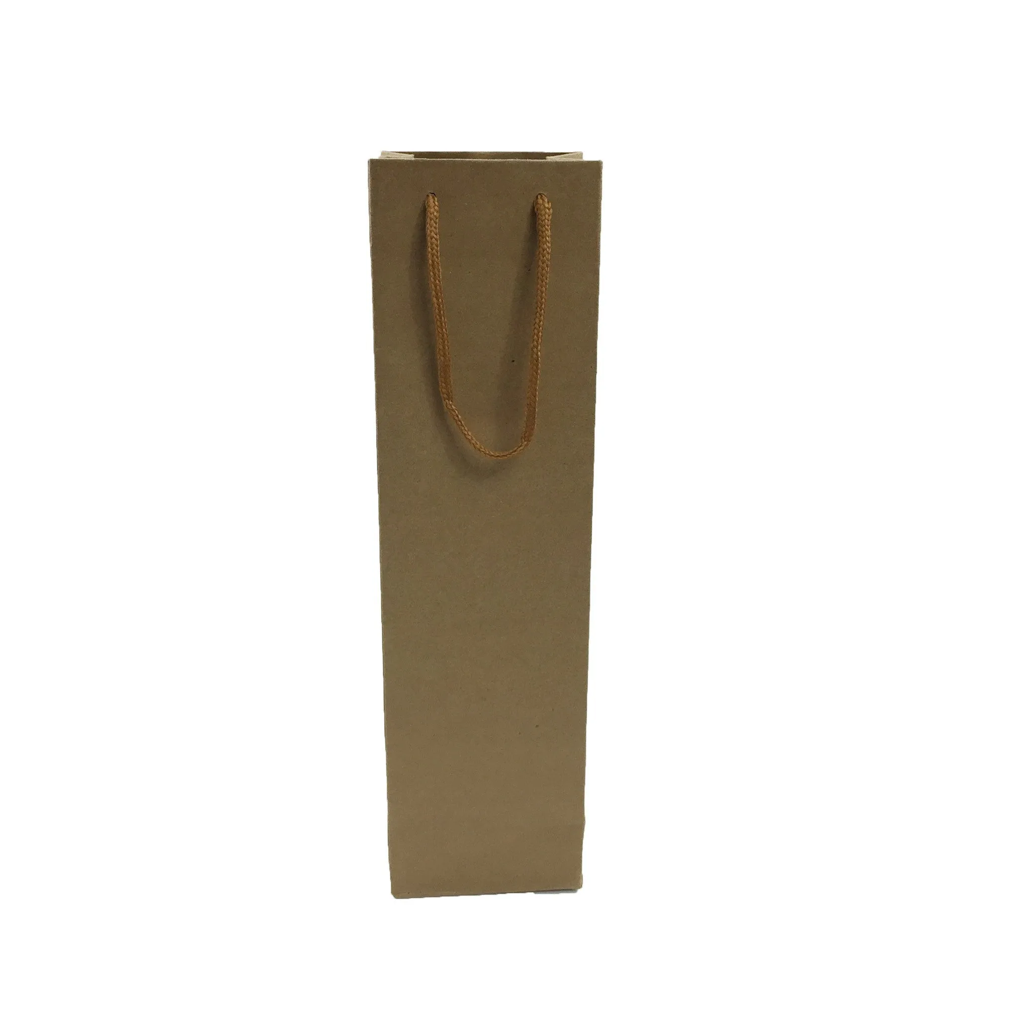 Kraft Paper 1 Bottle Bag-Brown((KP-06)