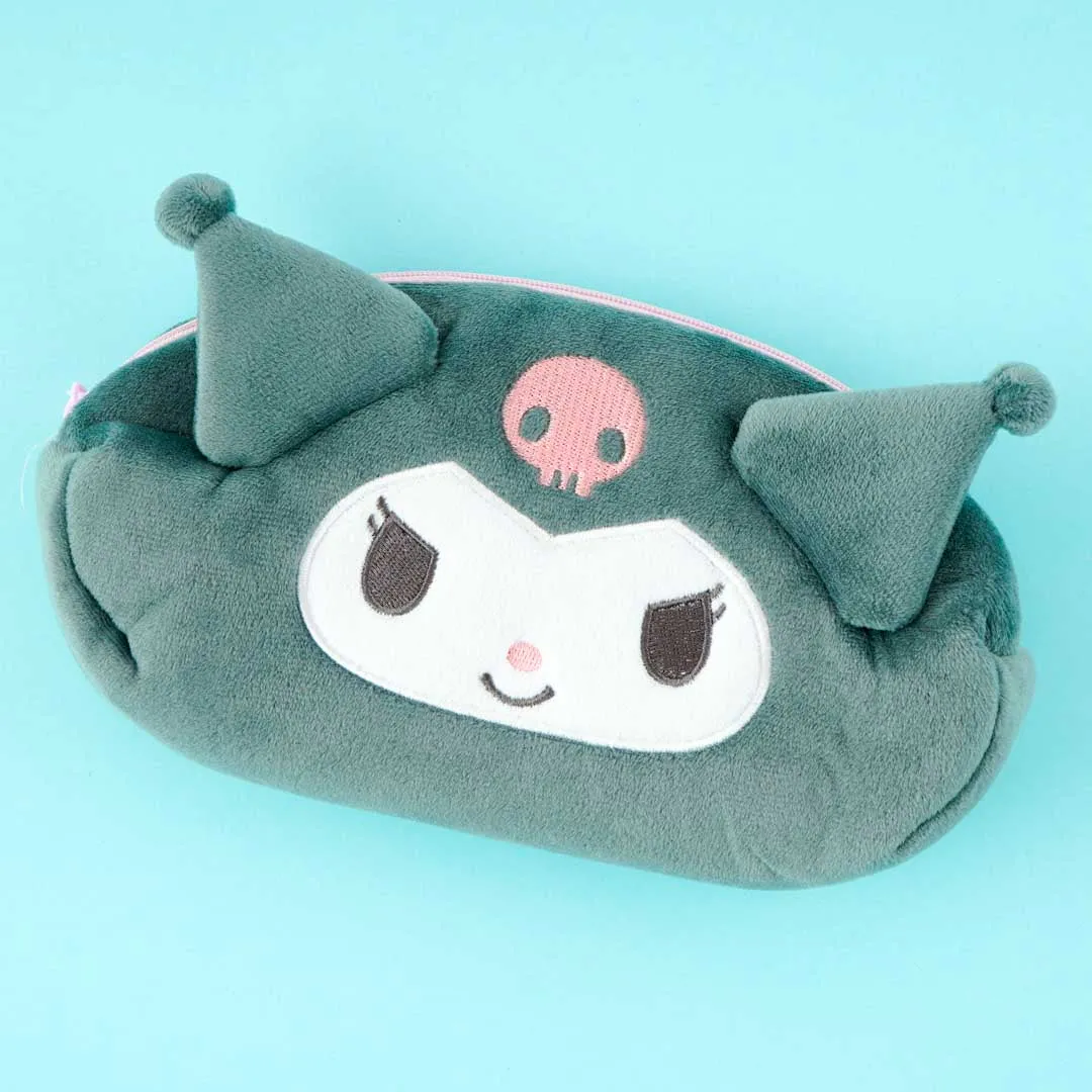 Kuromi Plushie Face Pen Pouch