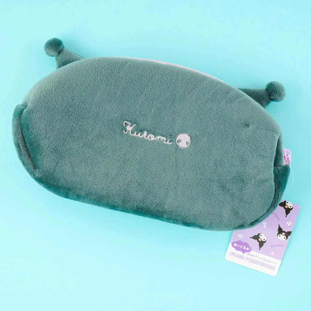 Kuromi Plushie Face Pen Pouch
