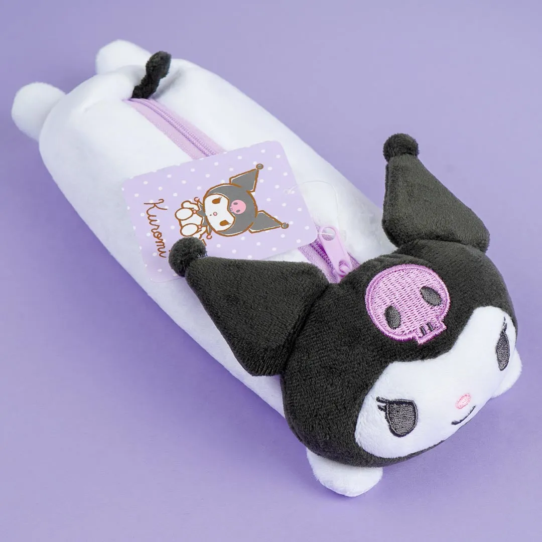 Kuromi Plushie Roll Pen Case