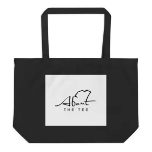 Large Branded Organic Tote Bag