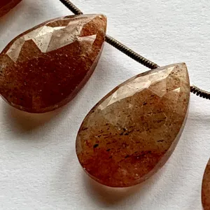 Large Sunstone Briolettes