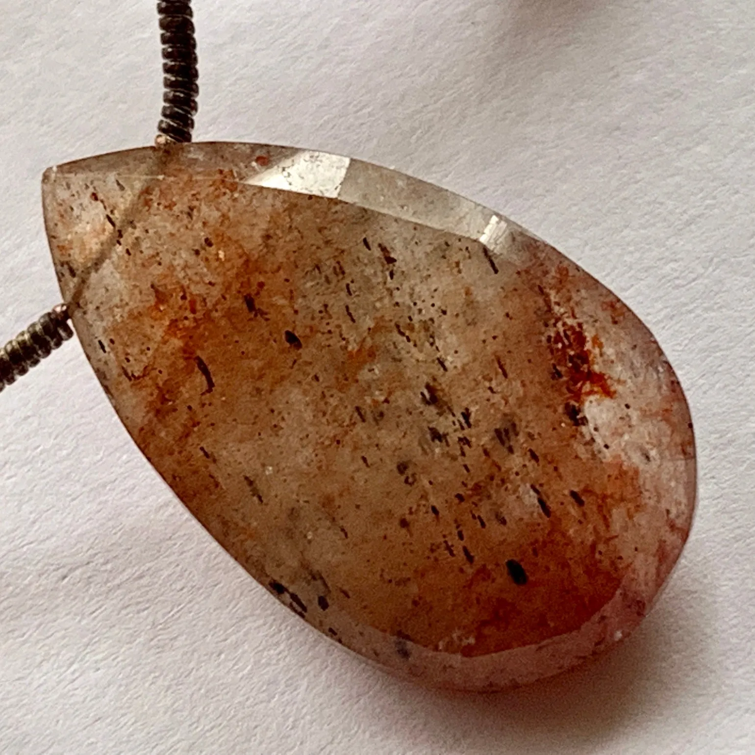 Large Sunstone Briolettes