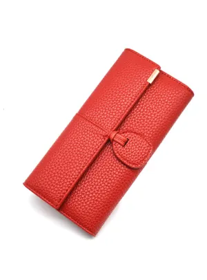 Leather Wallets Women Luxury Brand Purses