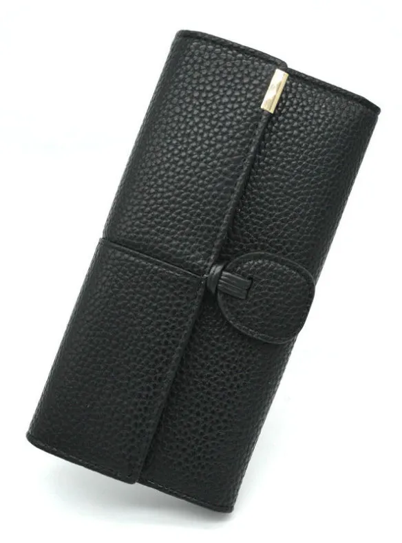 Leather Wallets Women Luxury Brand Purses