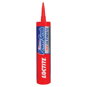 Loctite 1989550 Construction Adhesive, White, 9 oz Cartridge :EA: QUANTITY: 1