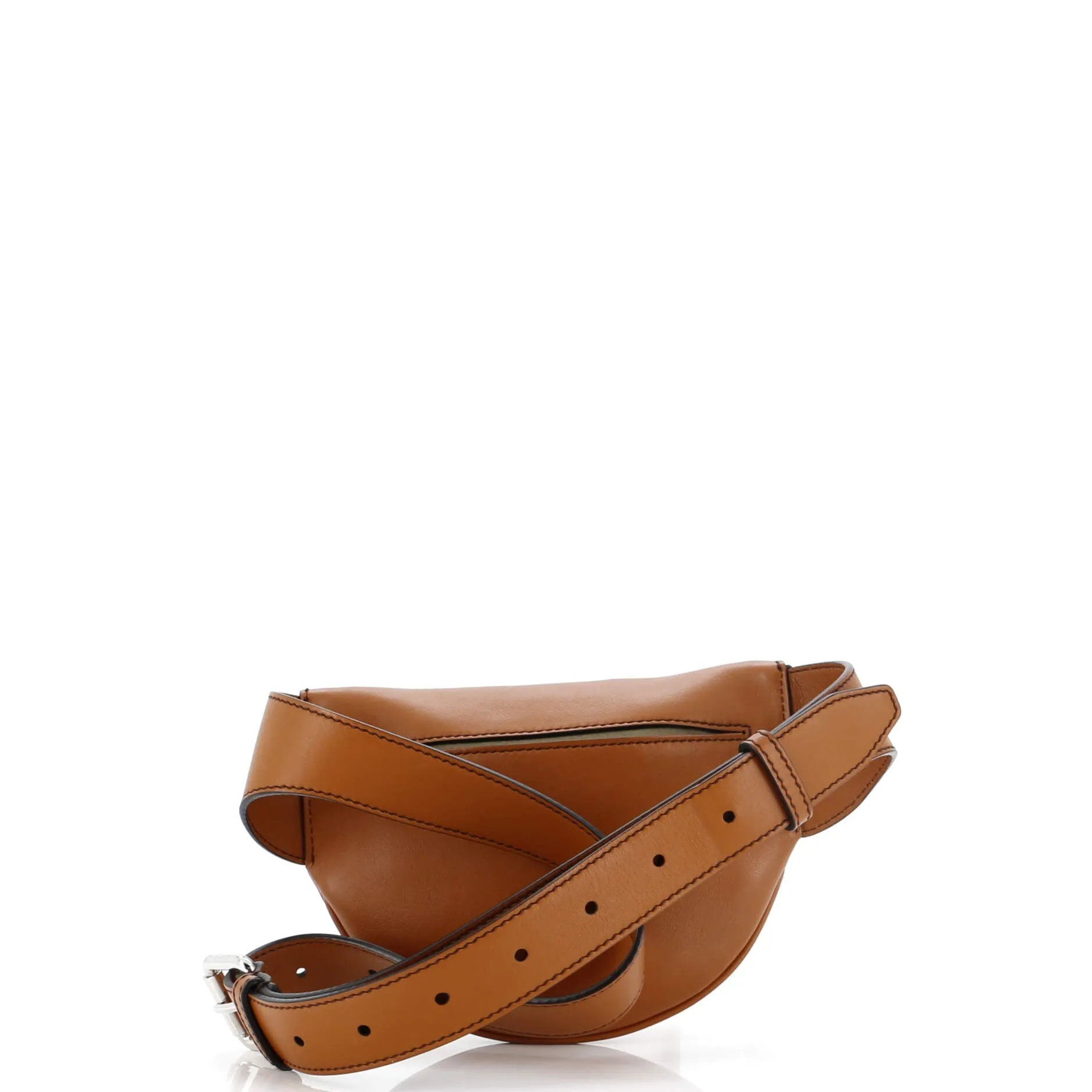 Logo Belt Bag Leather Small