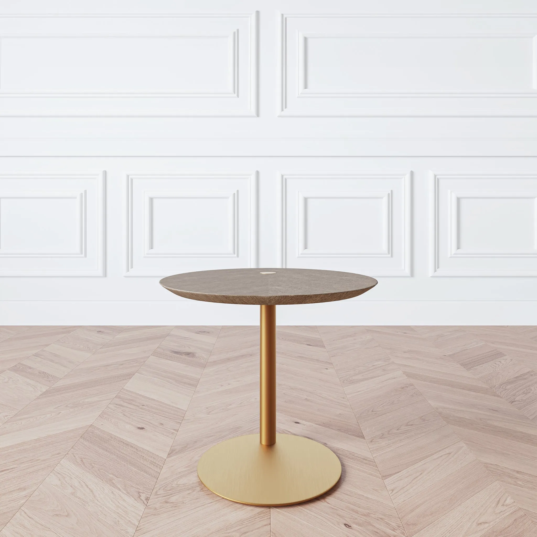 LUNA GREIGE OAK END TABLE
