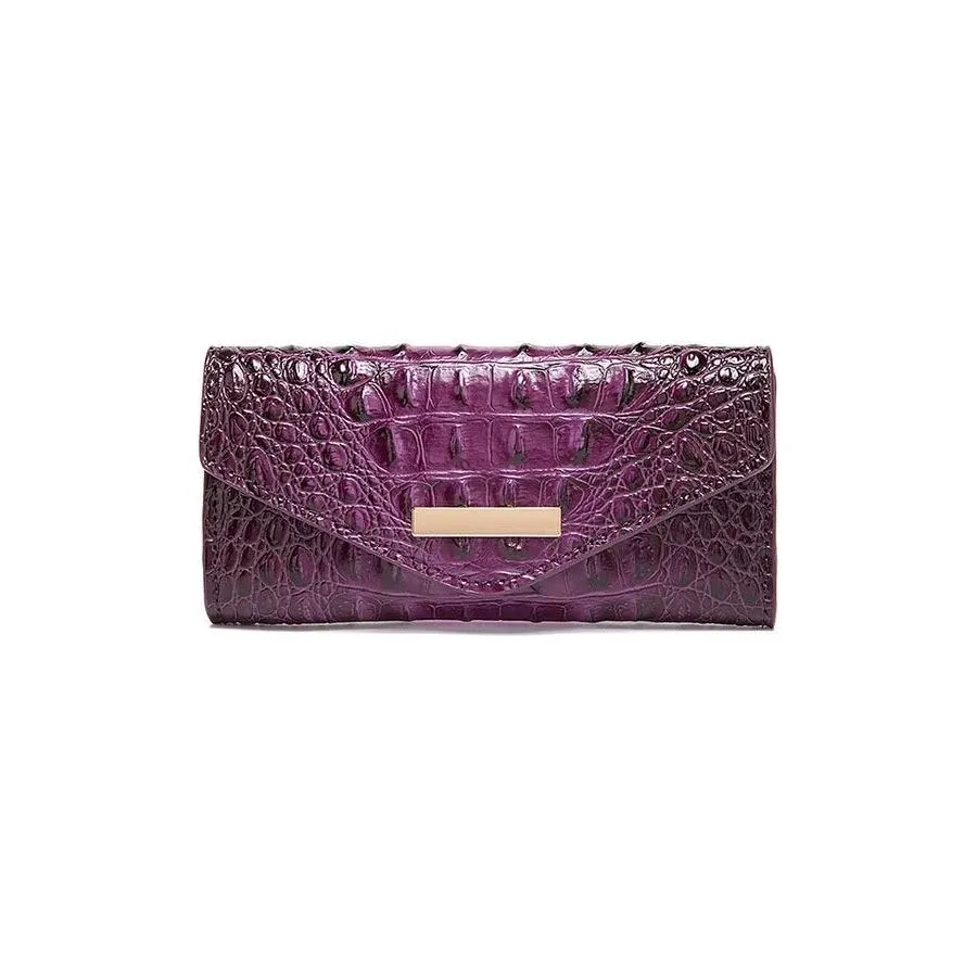 Luxury Alligator Pattern Quare Shape Wallet