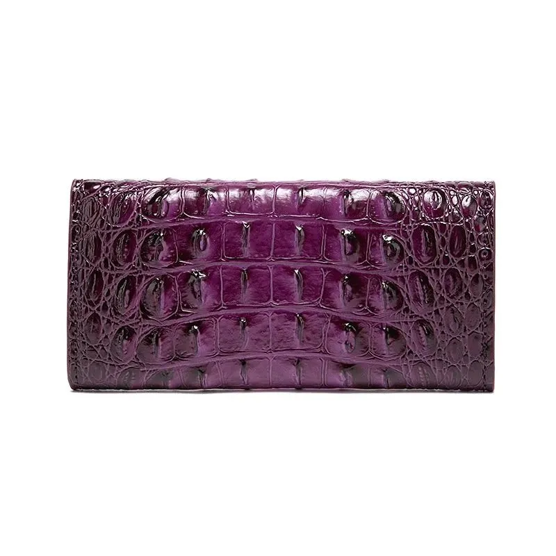 Luxury Alligator Pattern Quare Shape Wallet