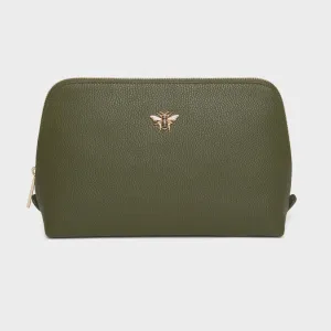 Luxury Olive Beauty/Makeup Bag Large