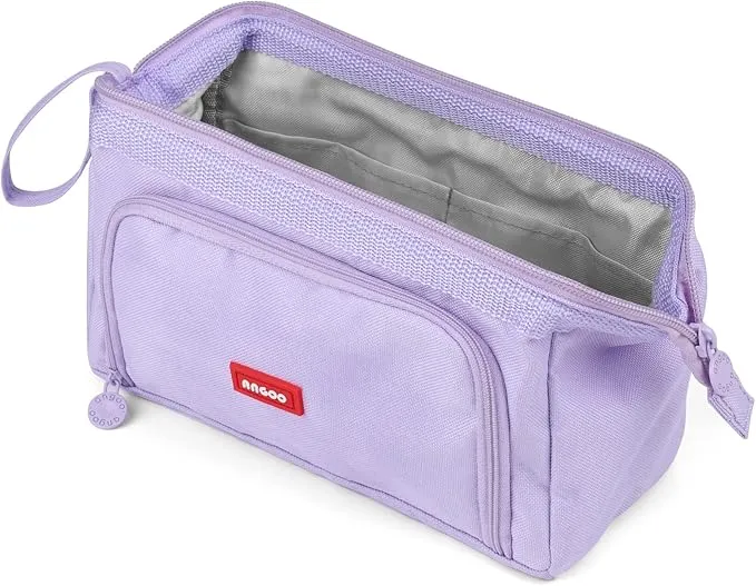 Mamowla Large Pencil Cases for Girls Super Big Pencil Case for Women Zipper Smoothy Pen Case Pouch Holder Stationery Organizer Duarable School Pencil Cases