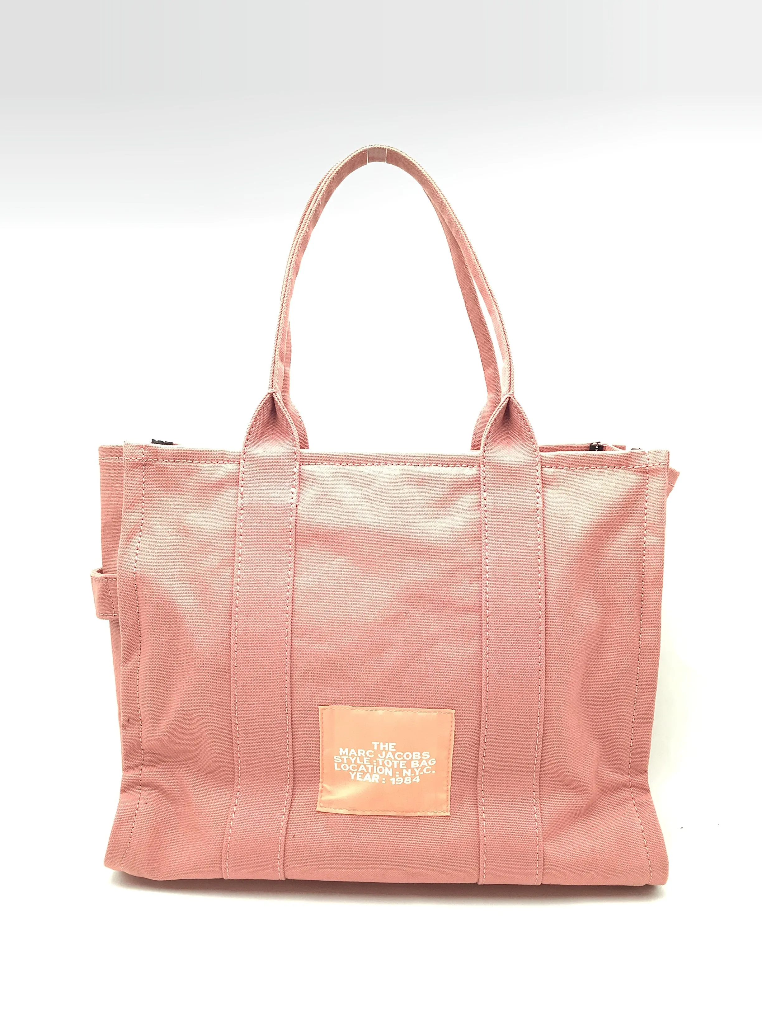 Marc Jacobs Large Canvas Tote Bag Pink