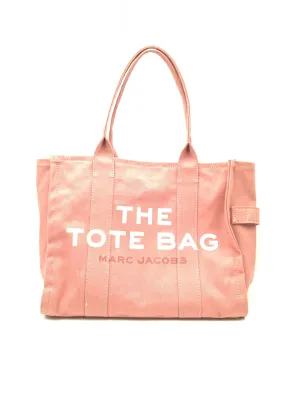 Marc Jacobs Large Canvas Tote Bag Pink