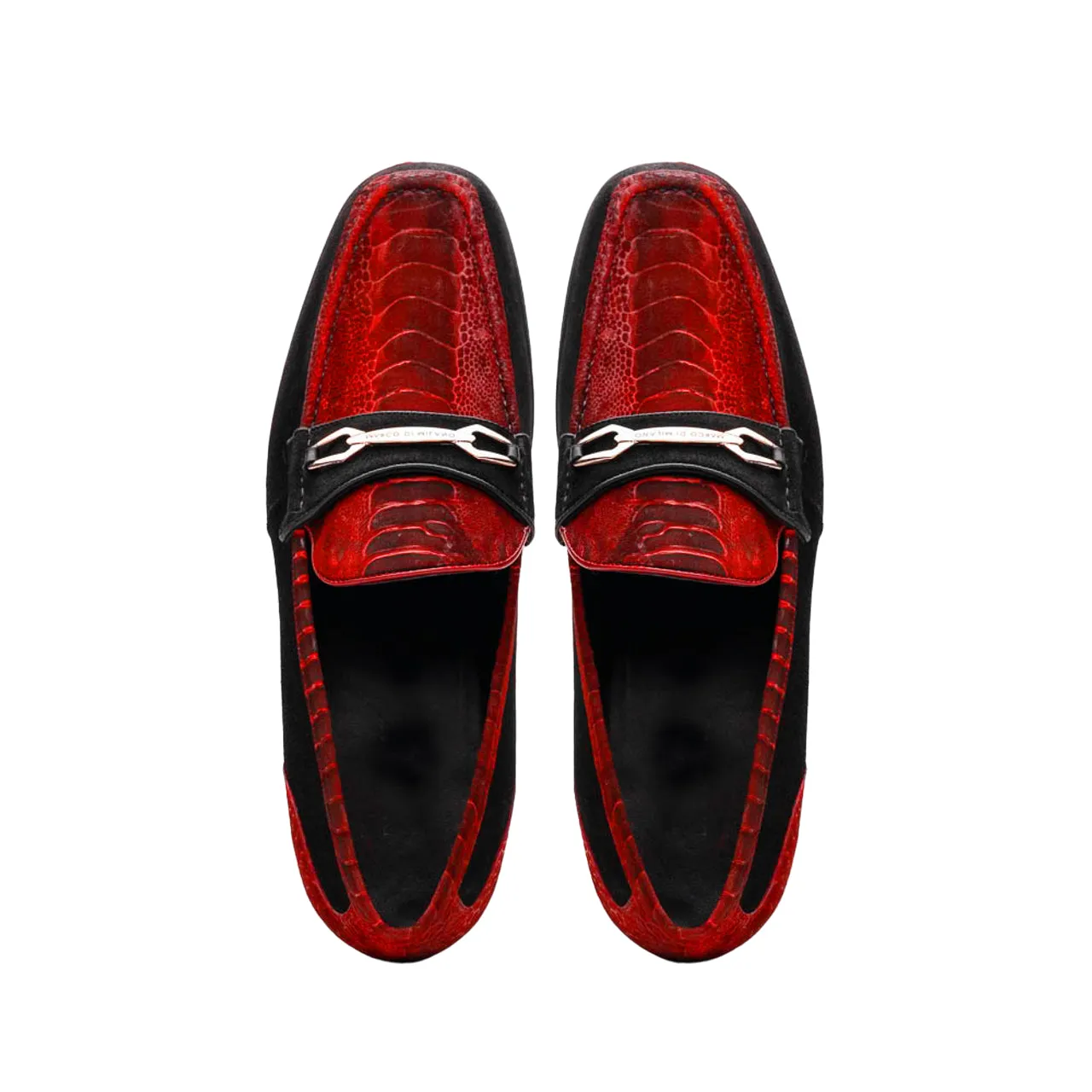 Marco Di Milano Hugo Osl Ostrich Leg Red-black