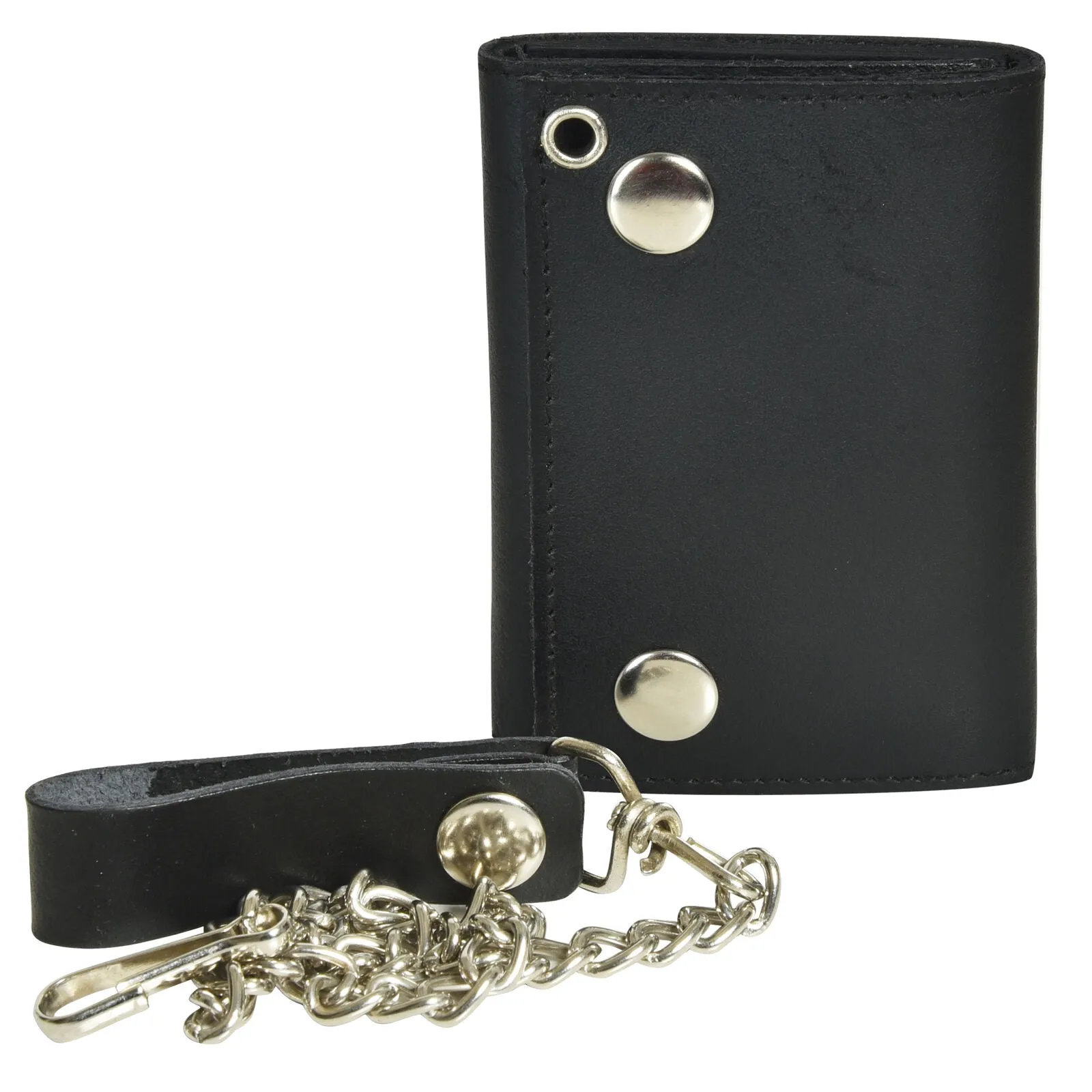 MARSHAL Men's Two Snap Chain Wallet