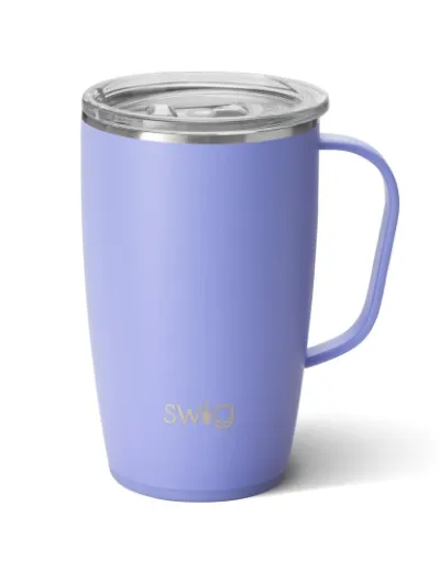 Matte Hydrangea 18oz Mug