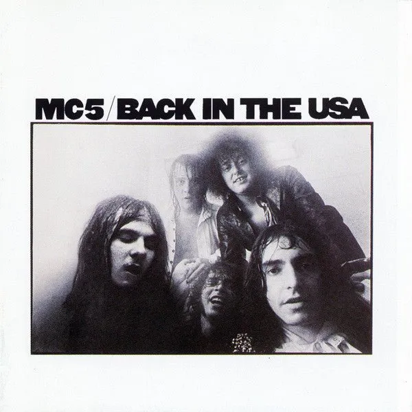 MC5 - Back in The USA [Clear Vinyl]  (New Vinyl LP)