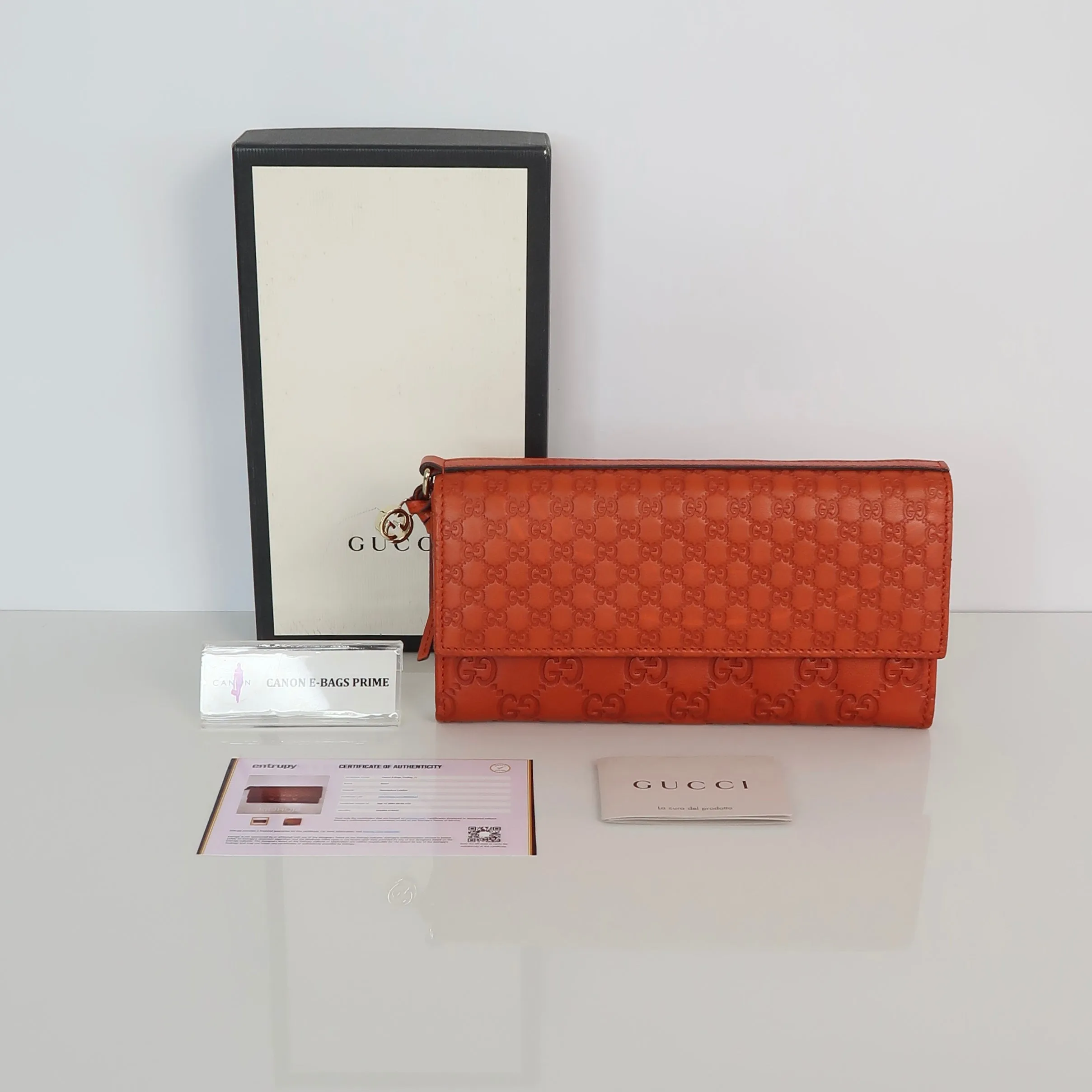 Microguccissima Long Wallet