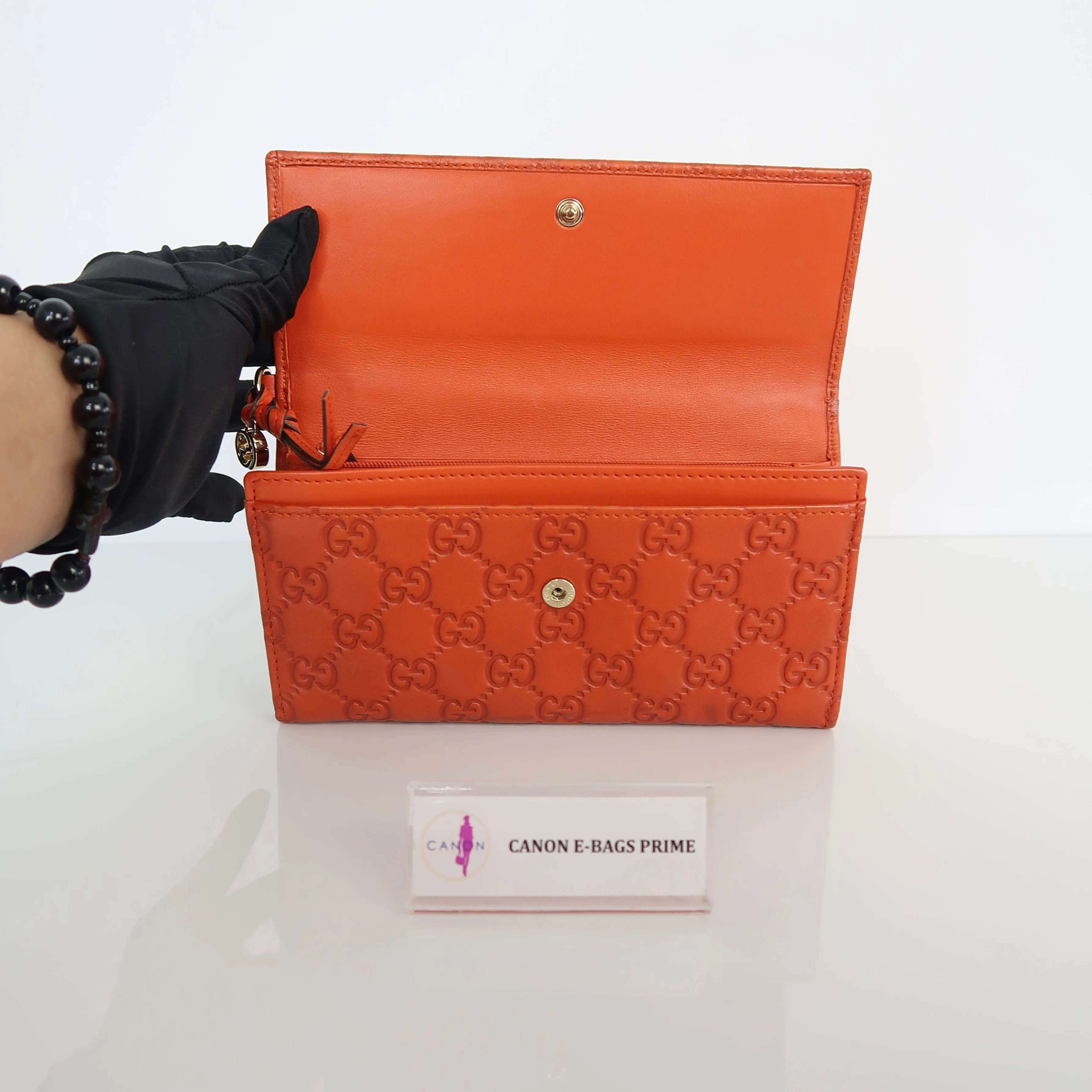 Microguccissima Long Wallet