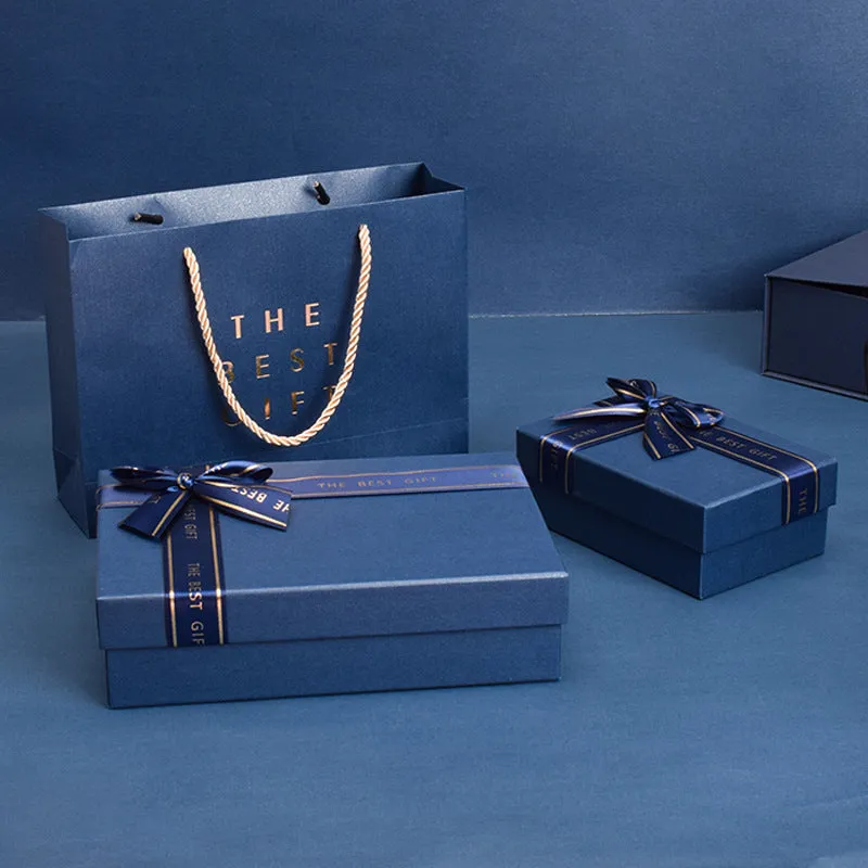 Mid-Autumn gift box creative flip bow pair