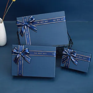 Mid-Autumn gift box creative flip bow pair