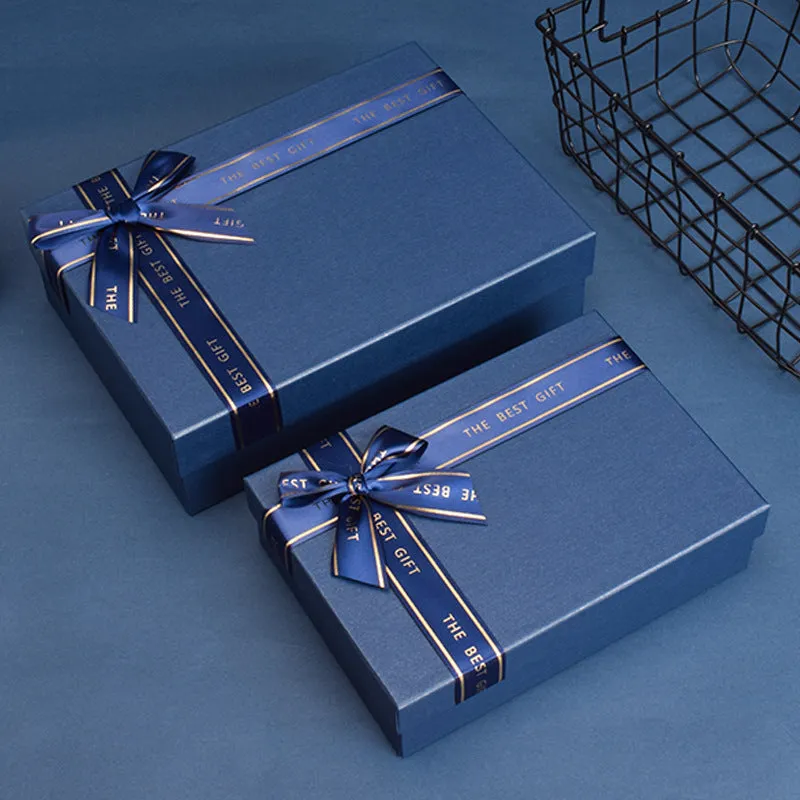 Mid-Autumn gift box creative flip bow pair