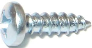 Midwest Fastener 03256 Screw, #12 Thread, Coarse Thread, Pan Head, Phillips Drive, Diamond, Self-Tapping Point, Steel, 100/PK :BX100: QUANTITY: 1