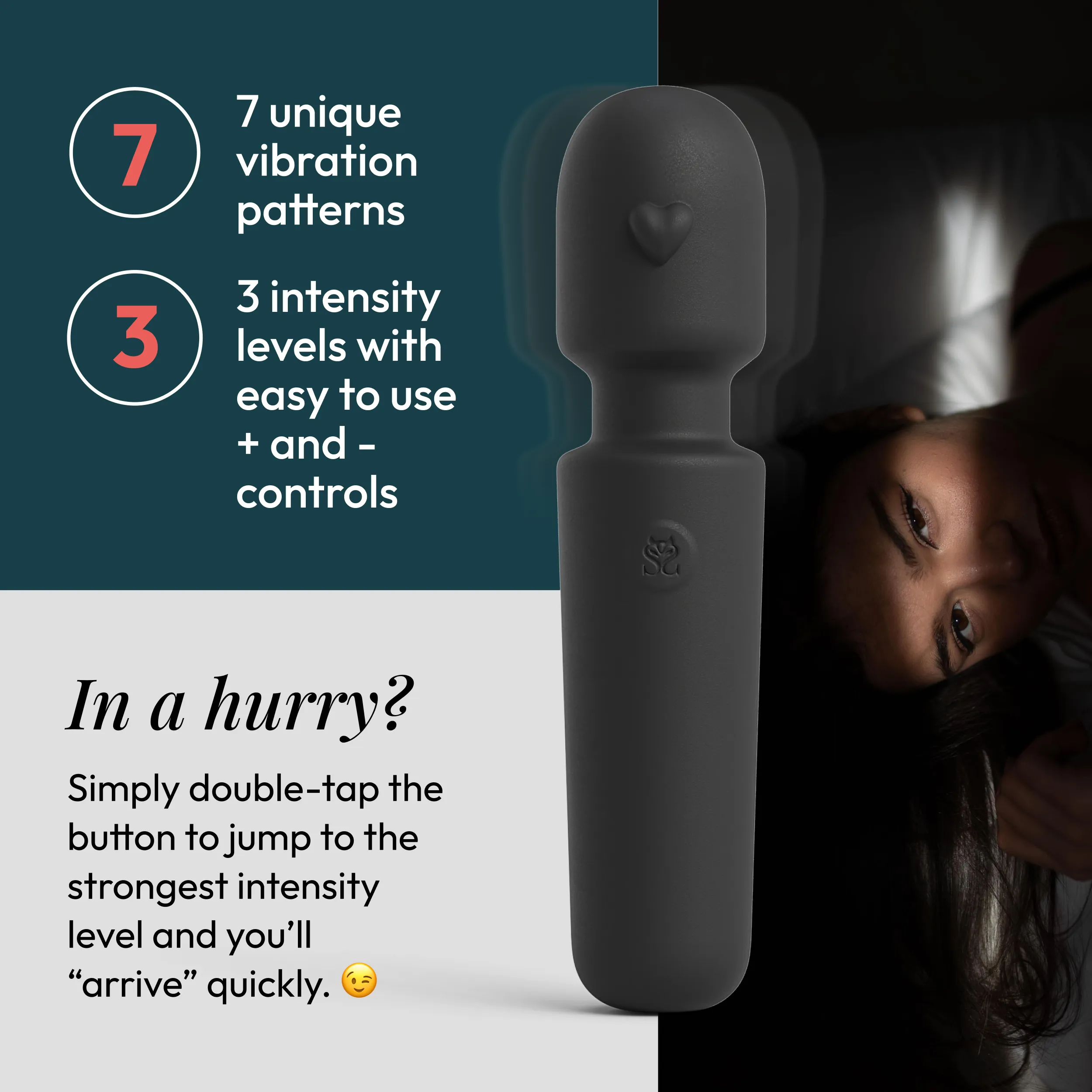 Mini Heart Vibrator