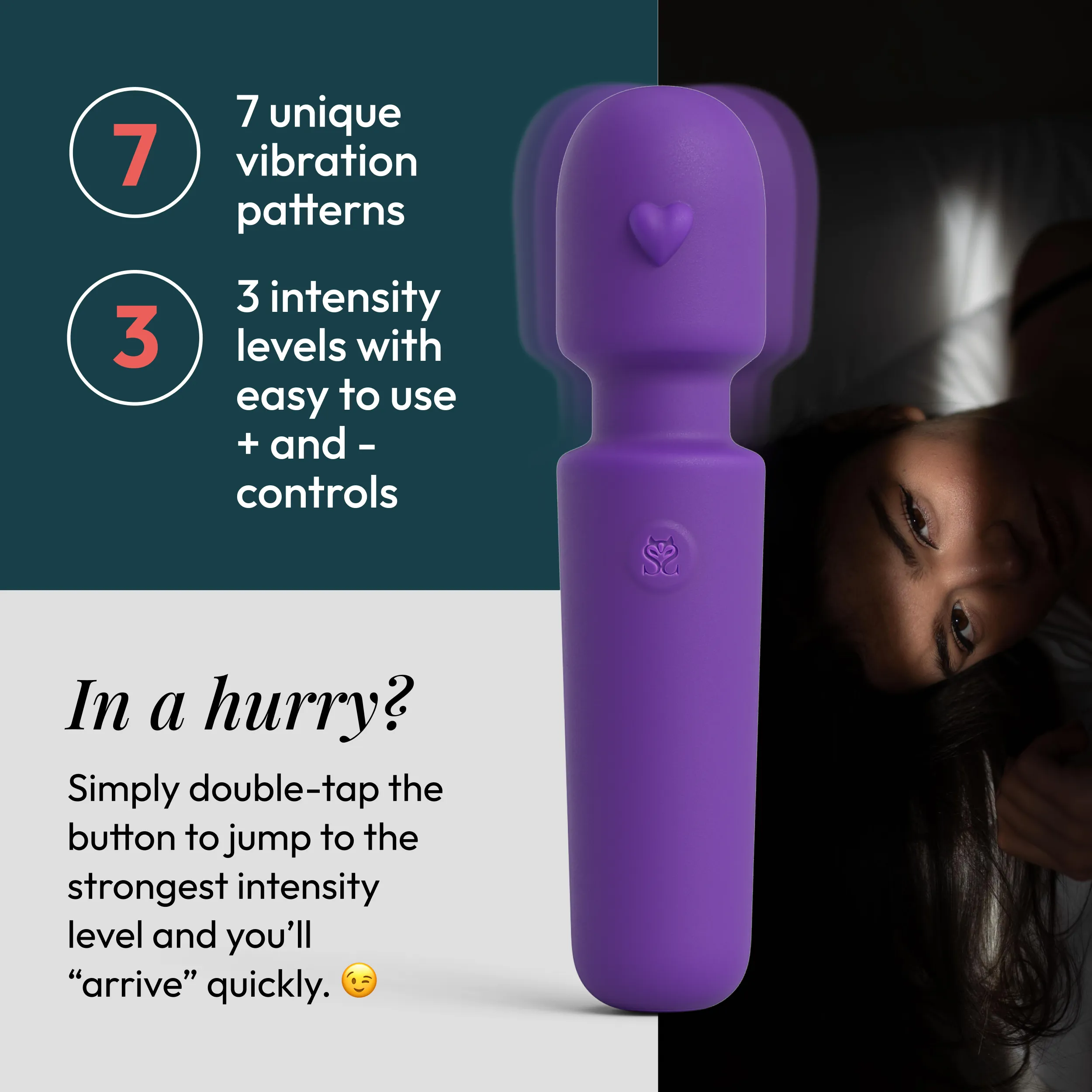 Mini Heart Vibrator