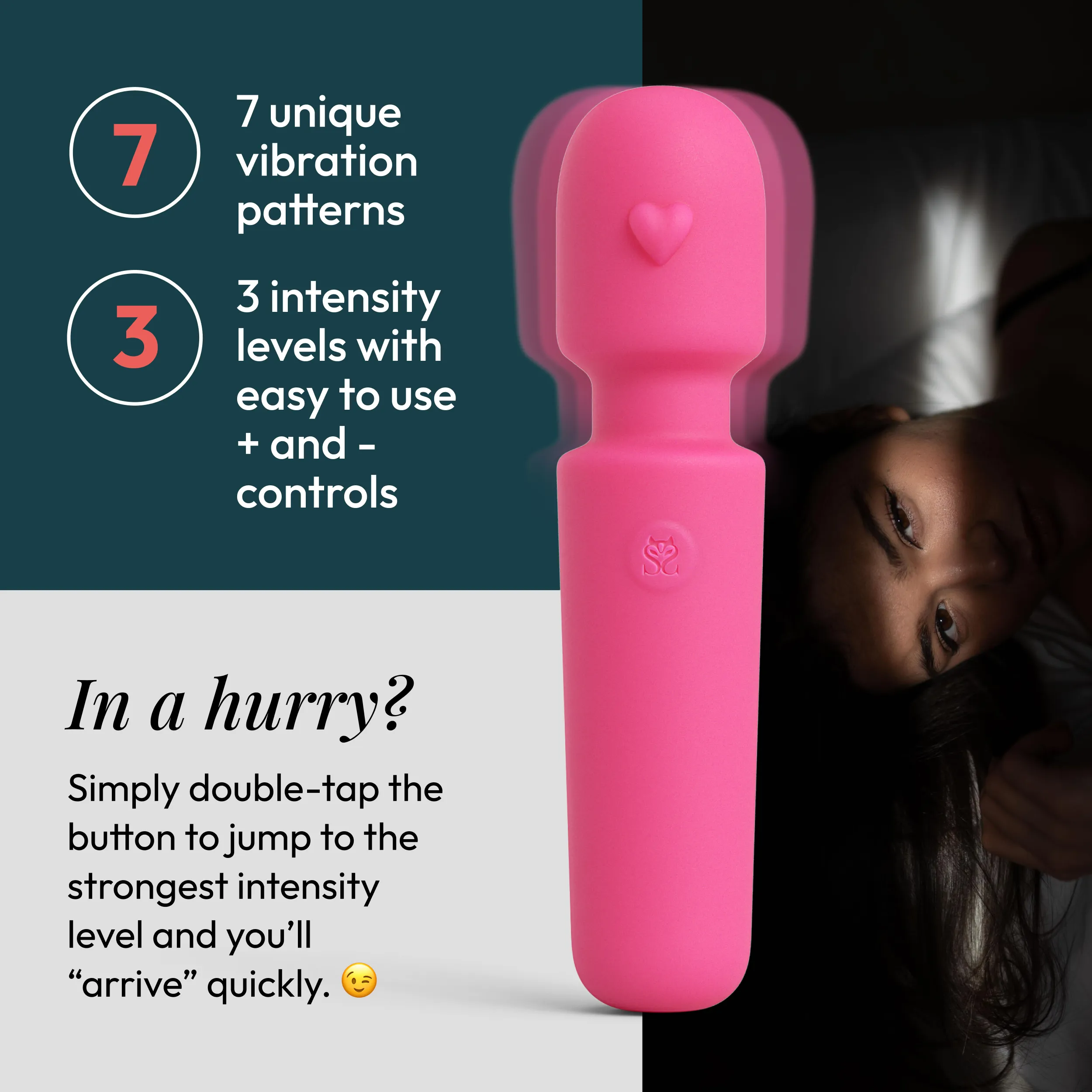 Mini Heart Vibrator