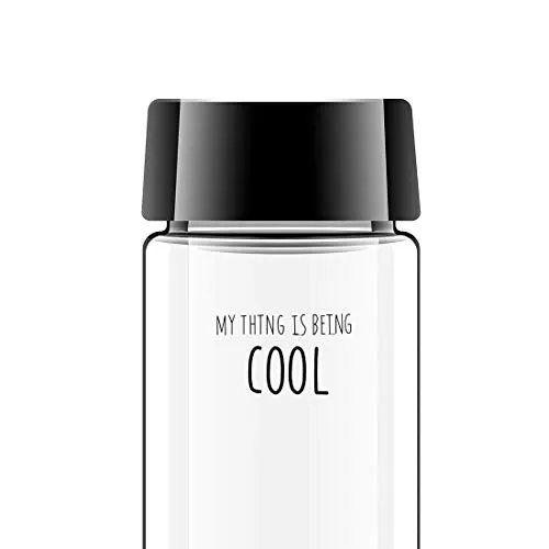 MINISO We Bare Bears Grizzly Plastic Bottle Leak Proof PP Lid Bottle for Kids Adults, 540ml