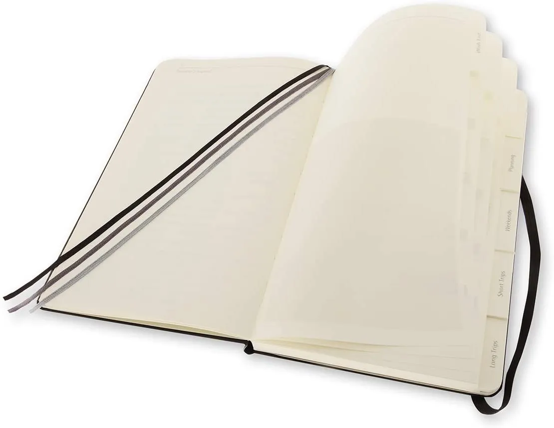Moleskine Passion Travel Journal A5 Size Hard Cover Black