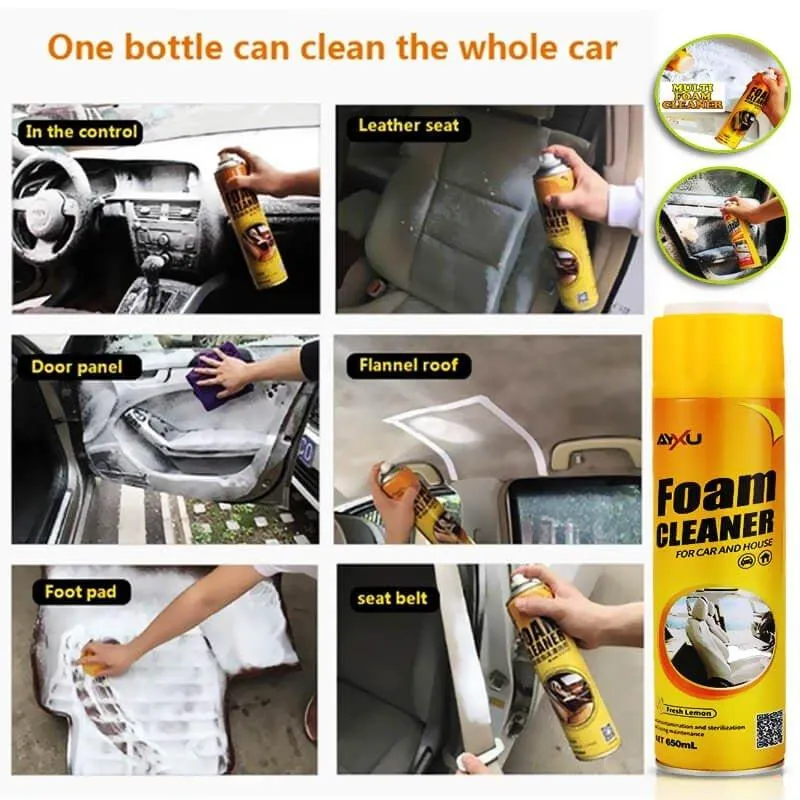 Multipurpose Car Foam Cleaner (650ML)
