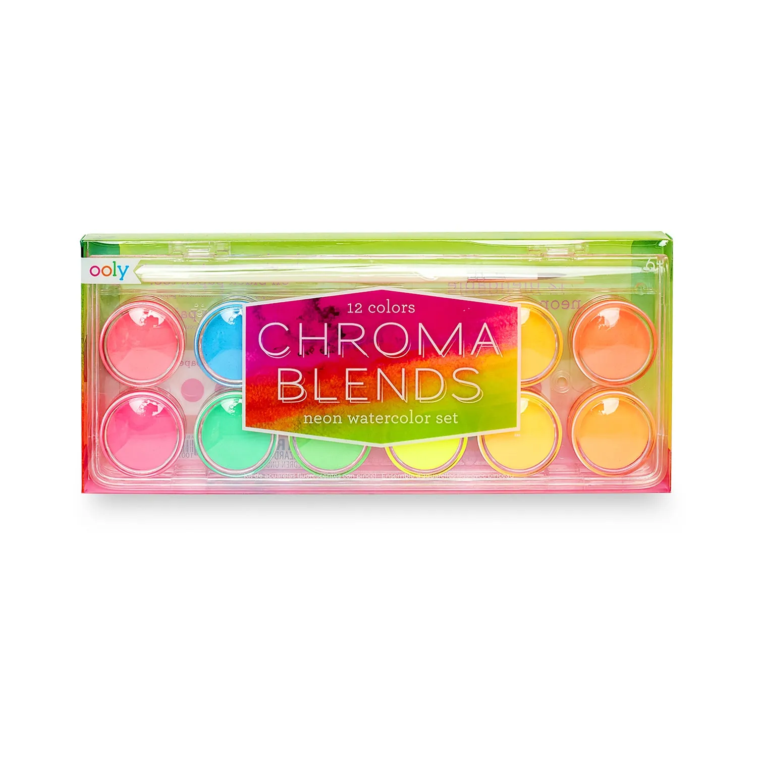 Neon Watercolor Paint Set