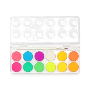 Neon Watercolor Paint Set