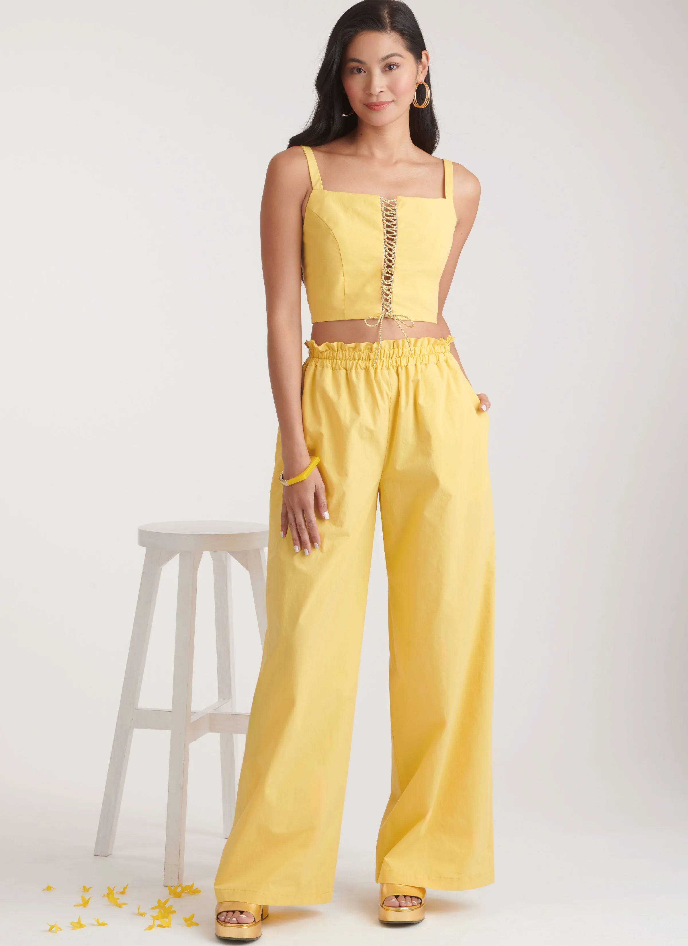 Newlook Pattern 6779 Misses' Bra Top and Pants
