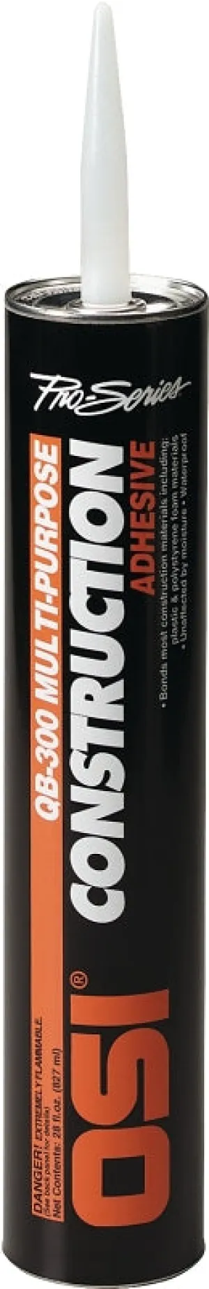 OSI 827628 Construction Adhesive, Beige, 28 oz Cartridge :EA: QUANTITY: 12
