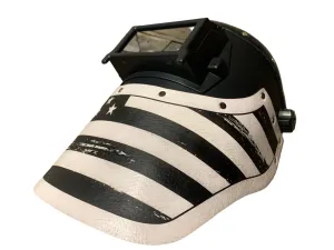 Outlaw Leather - Welding Hood - USA -White
