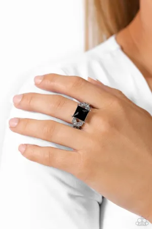 Paparazzi Ring ~ Deluxe Drama - Black