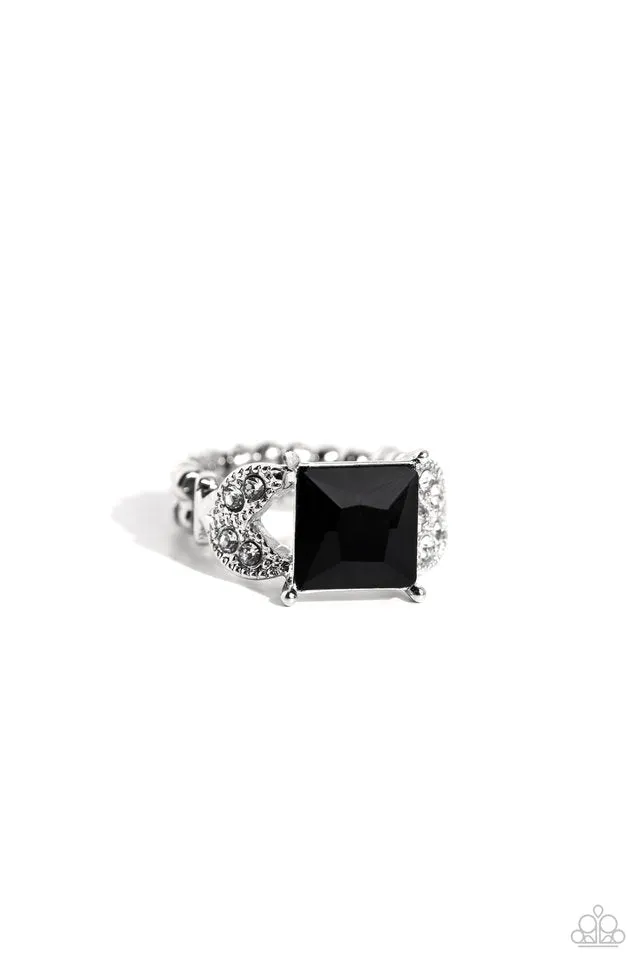 Paparazzi Ring ~ Deluxe Drama - Black