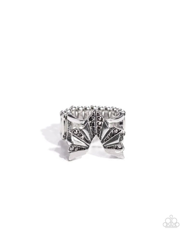 Paparazzi Ring ~ Extra Empirical - Silver