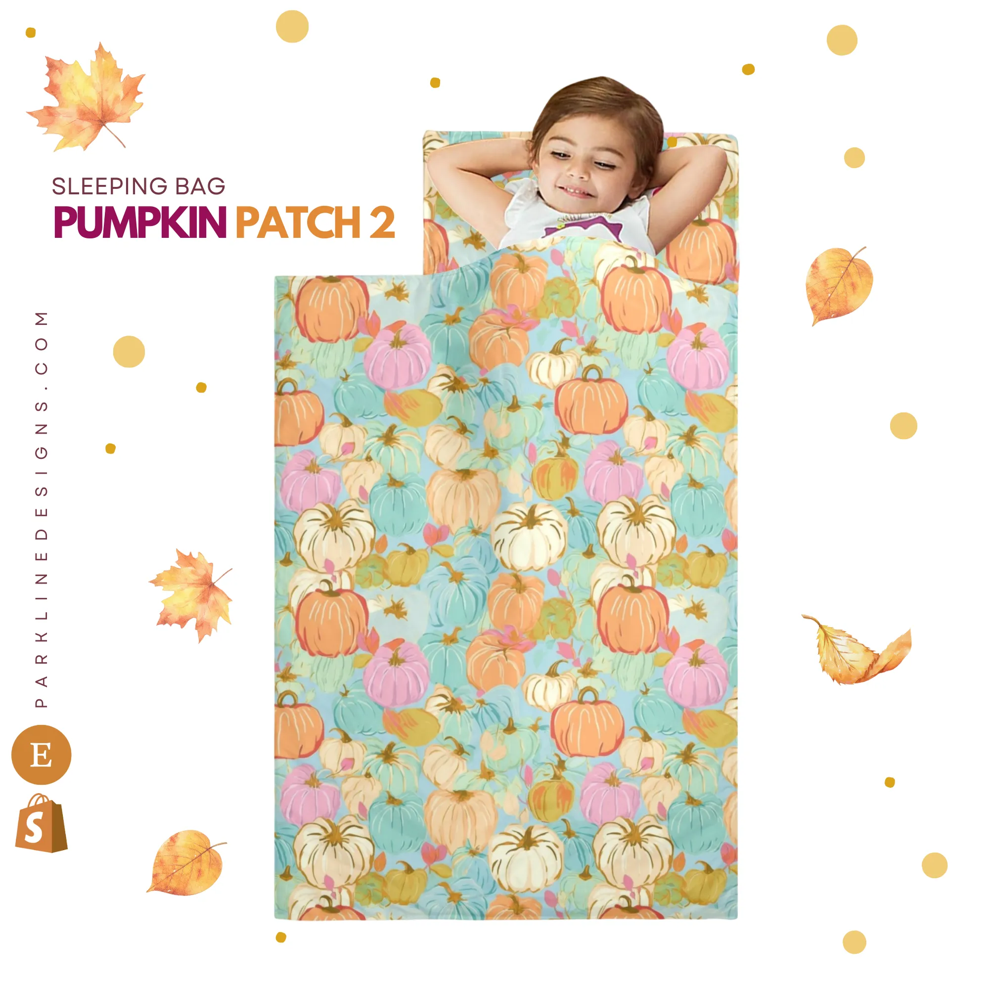 Patrick Kids' Long Sleeping Bag | Lightweight and Durable Sleeping Bag for Kids | Perfect Autumn Gifts
