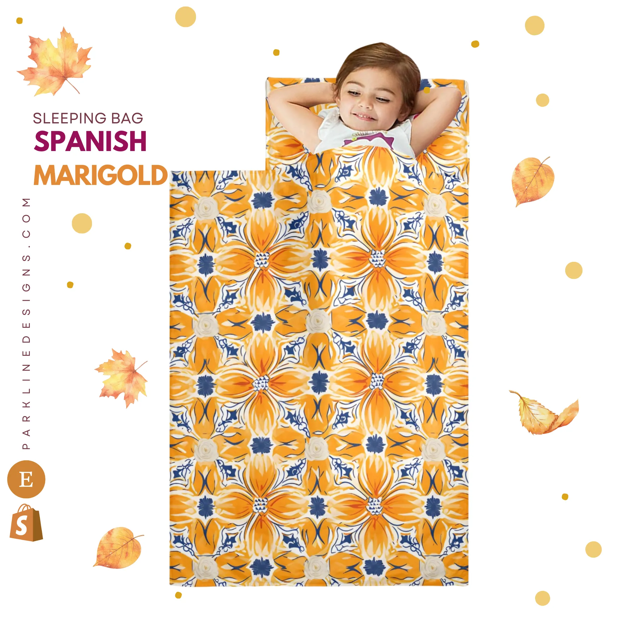 Patrick Kids' Long Sleeping Bag | Lightweight and Durable Sleeping Bag for Kids | Perfect Autumn Gifts
