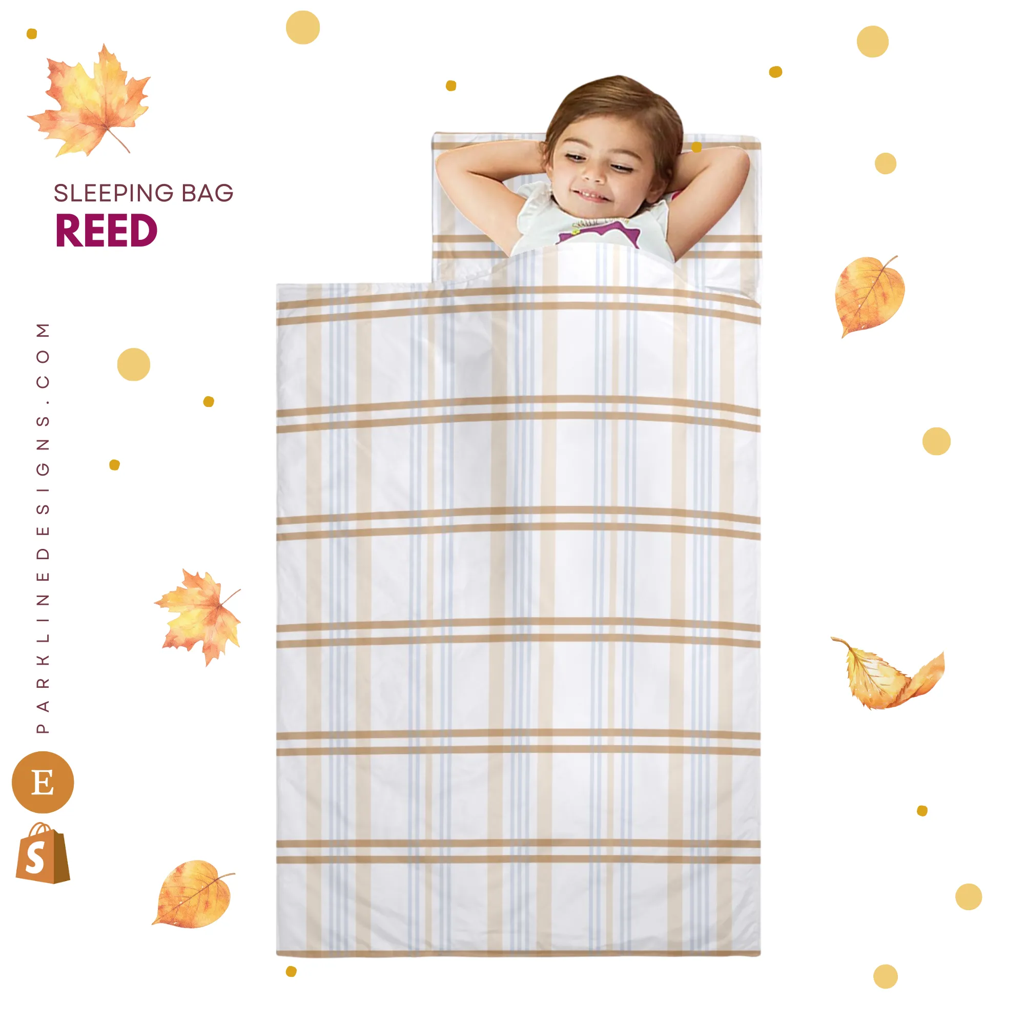 Patrick Kids' Long Sleeping Bag | Lightweight and Durable Sleeping Bag for Kids | Perfect Autumn Gifts
