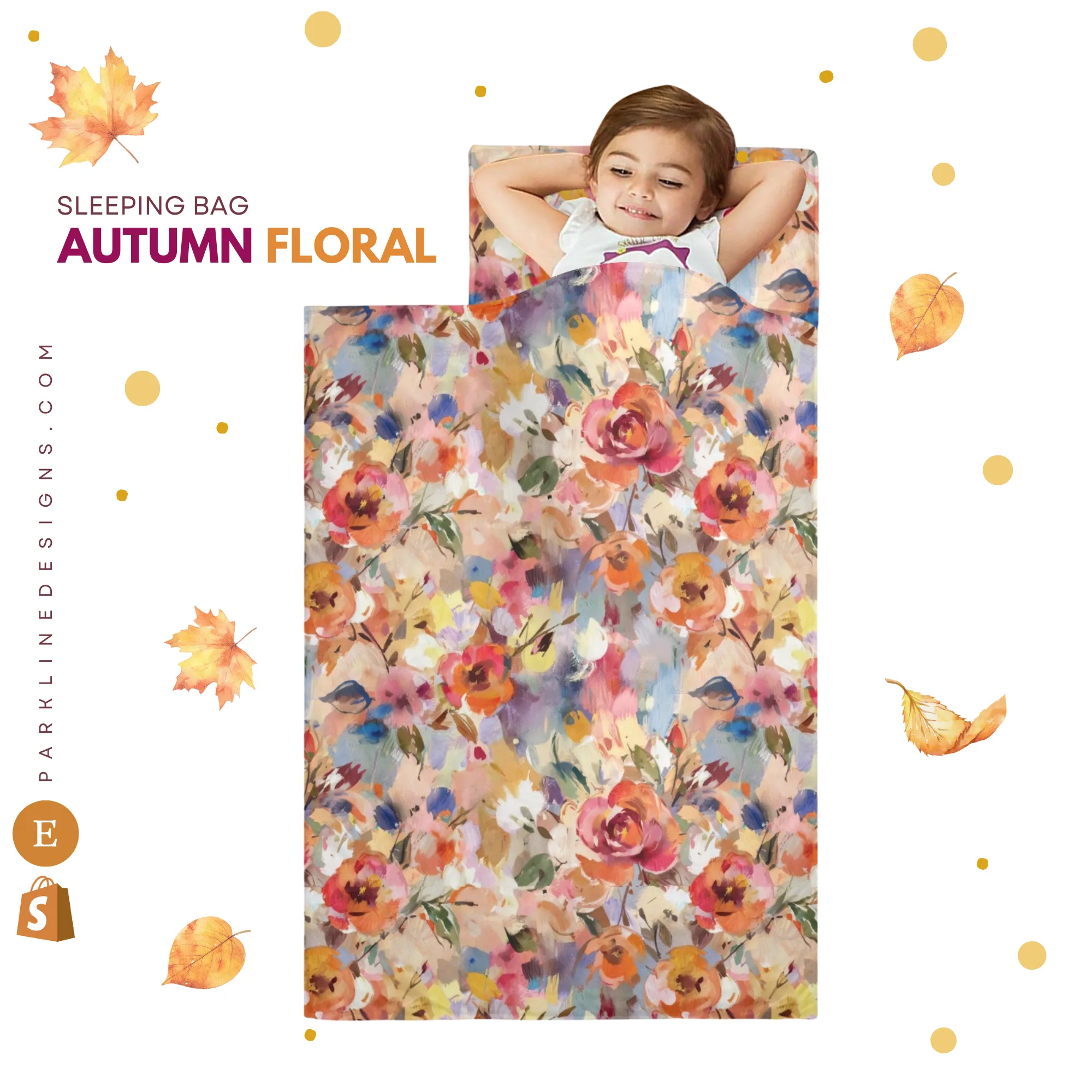 Patrick Kids' Long Sleeping Bag | Lightweight and Durable Sleeping Bag for Kids | Perfect Autumn Gifts